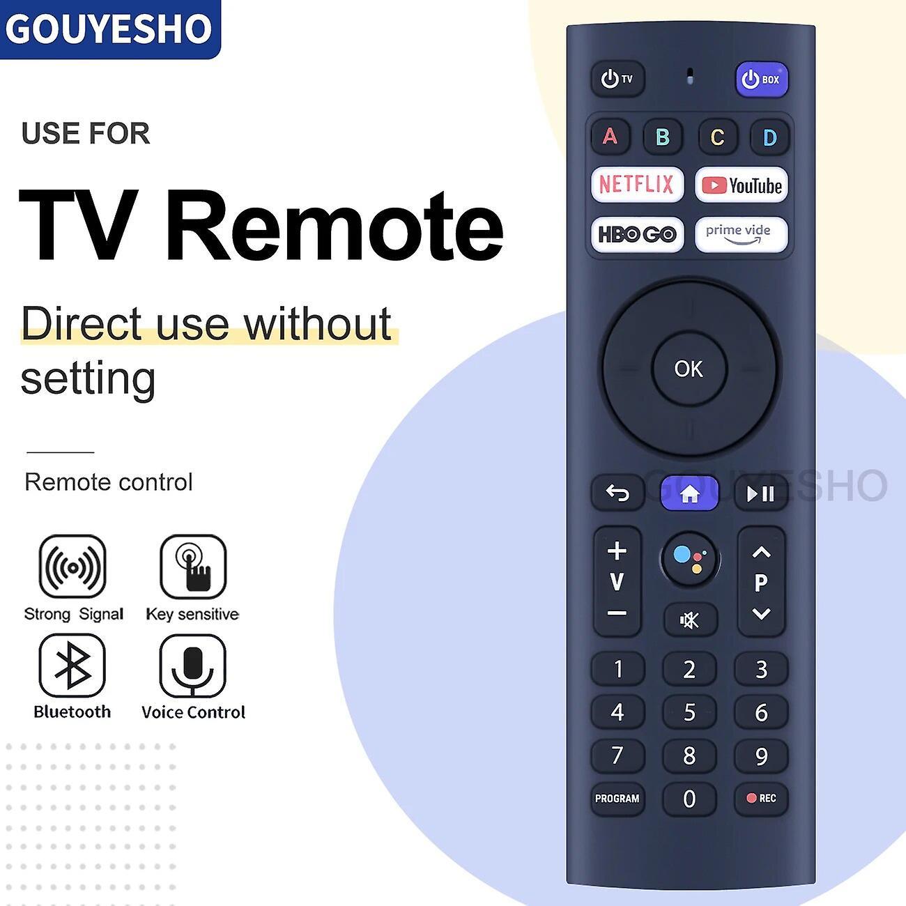 Scitoo New Voice Remote Control for Play Now TV Box 2 RC4263609/03R