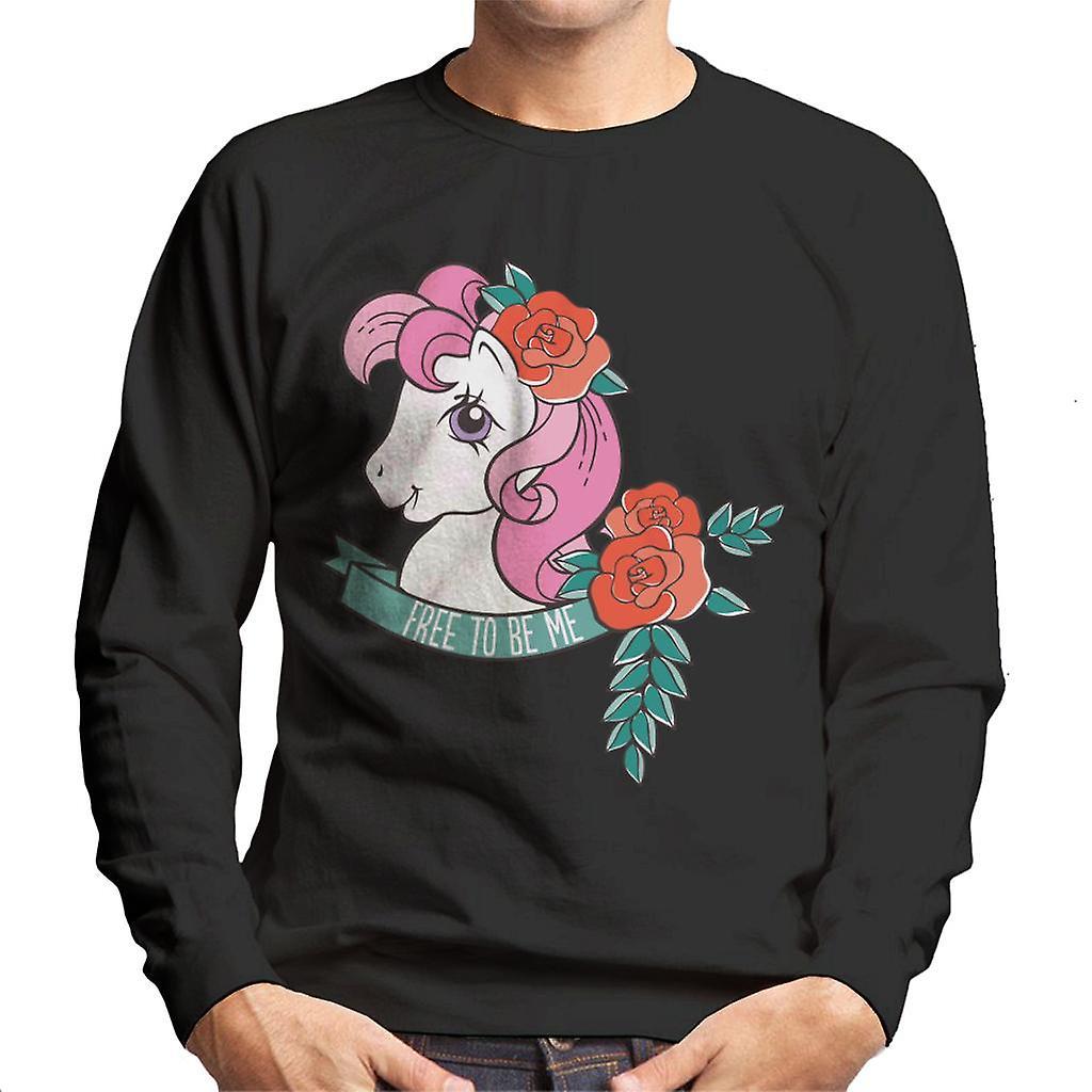 My Little Pony Free To Be Me Men's Sweatshirt Black XX-Large