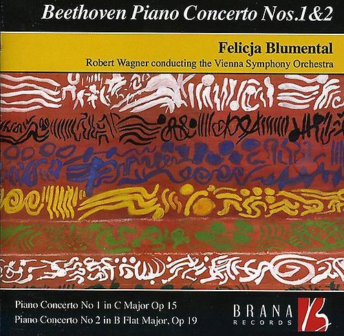 Brana Records Felicja Blumental - Piano Concerto 1 & 2  [COMPACT DISCS] USA import