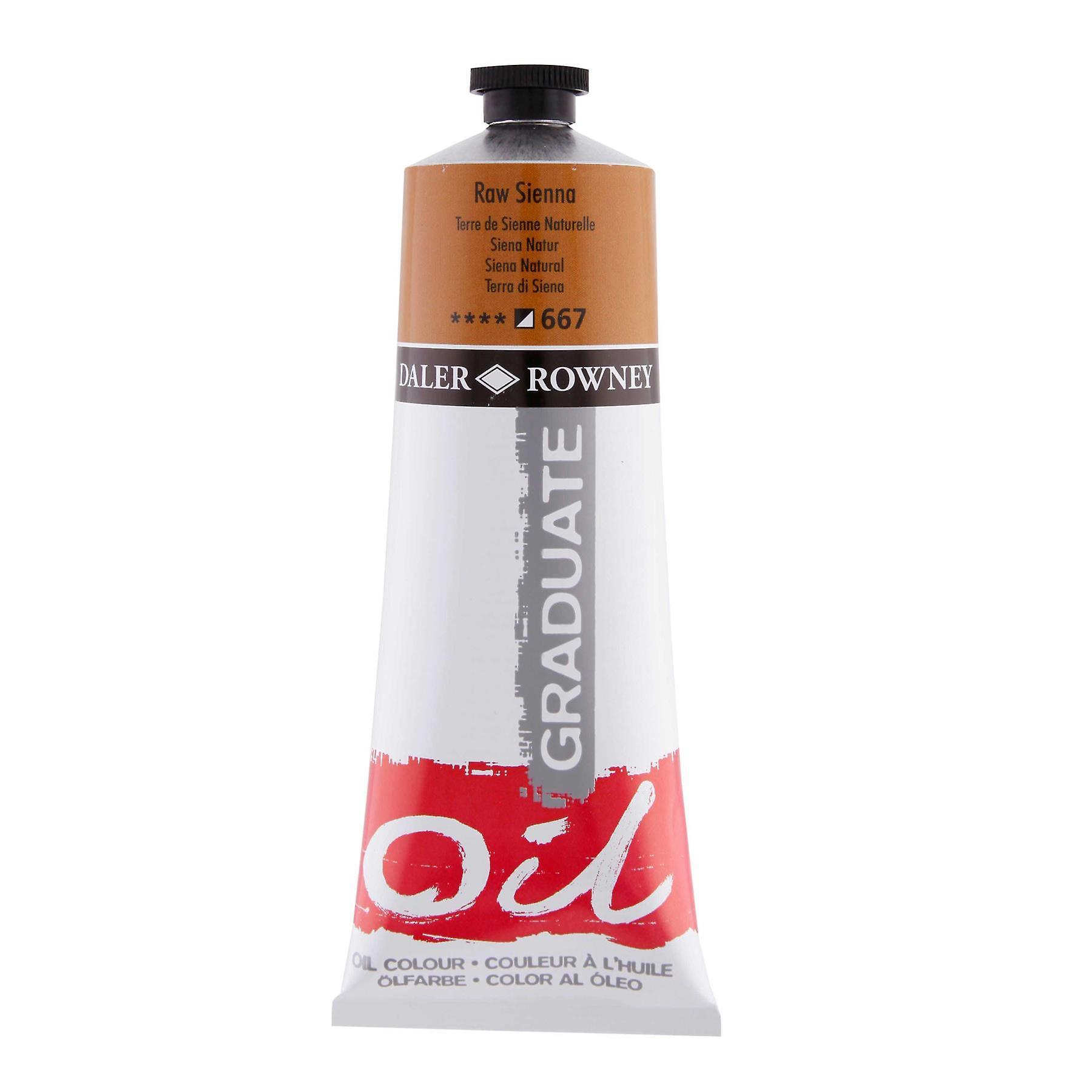 Daler-Rowney Daler Rowney Graduate Oil Colour 200ml 667 Raw Sienna