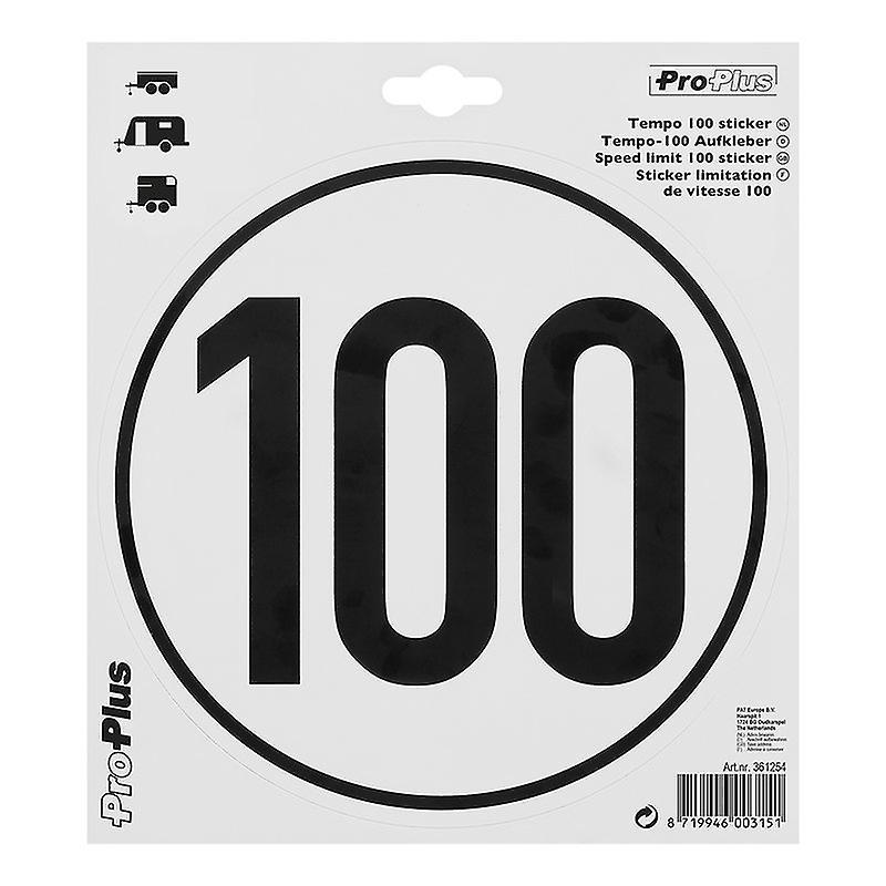 Pricenet Speed Limit 100 Sticker