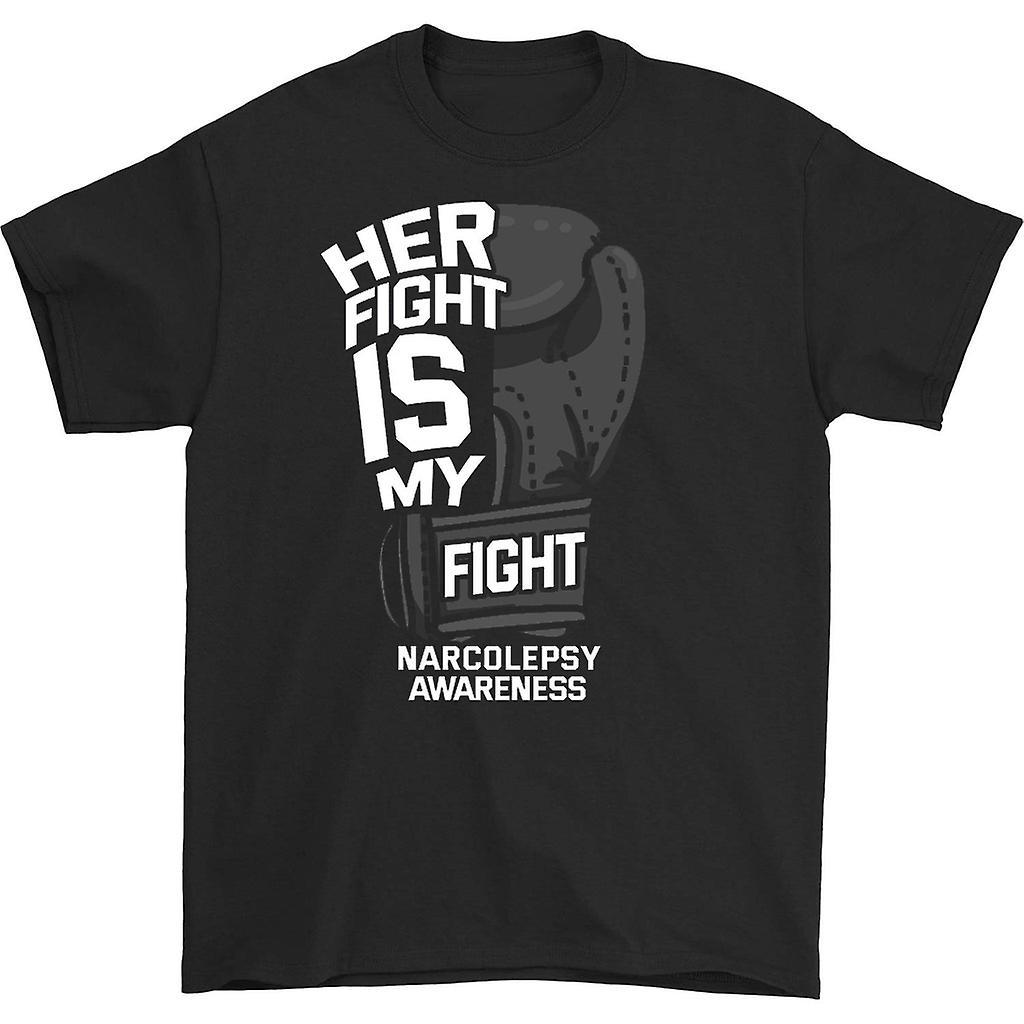 HISHARK Her Fight is My Fight T-shirt Black XXL