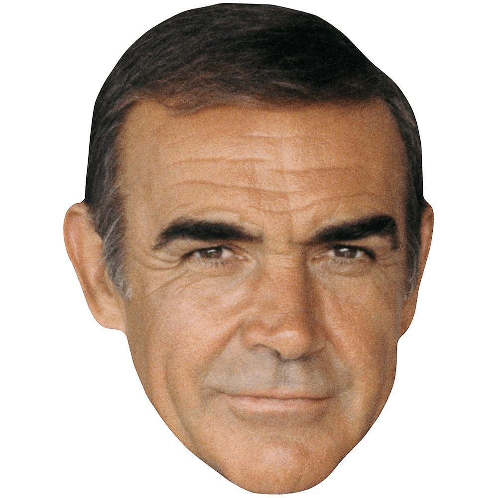 Celebrity Cutouts Sean Connery (80s) Celebrity Mask, Flat Card Face