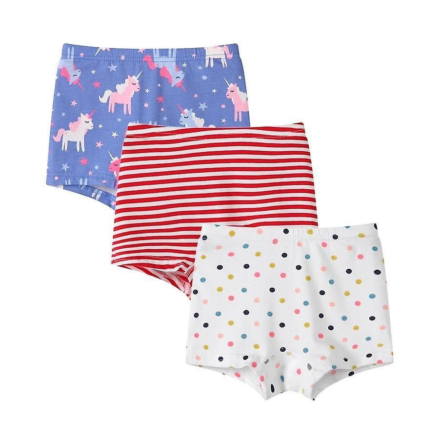 Slowmoose Girl's Toddler Underwear Cotton Soft Panties 2T / Team D