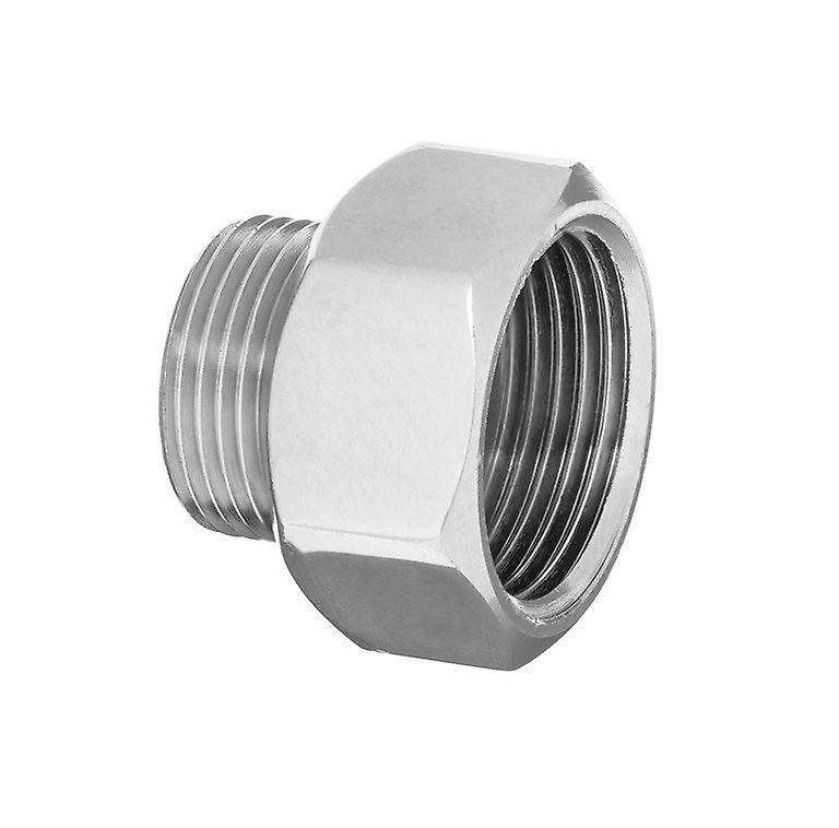 Invena Pipe connection  fittings chrome female x male 1/2" x 3/8" and 3/4" x 1/2" 3/4" x 1/2" BSP