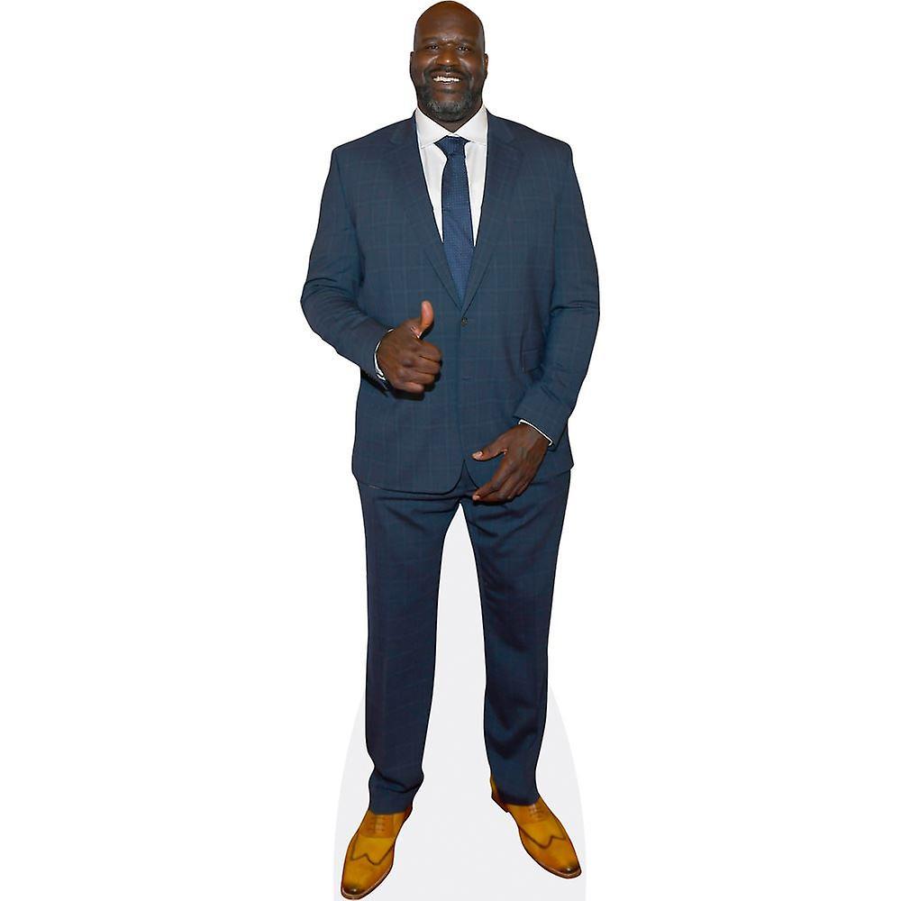 Celebrity Cutouts Shaquille O'Neal (Blue Suit) Cardboard Cutout (lifesize OR mini size). Standee. Stand Up. Mini Cutout