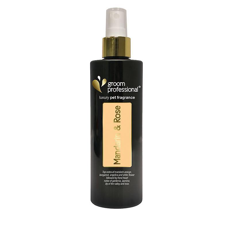 Groom Professional Exclusive Mandarin & Rose Dog Cologne - Luxury Dog Spray Does not apply 200ml