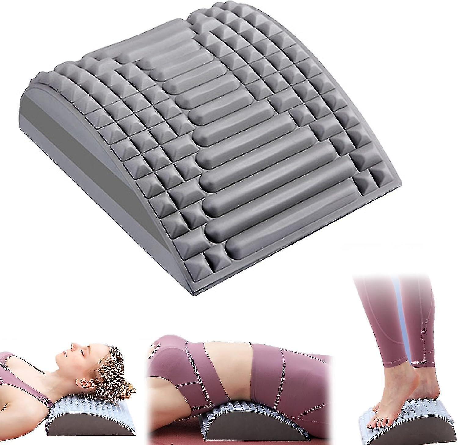 Cryin Neck & Back Stretcher Refresh, Back Neck Cracker For Lower Back Pain Relief, Multi-level Adjustable Spine Board For Herniated Disc, Sciatica