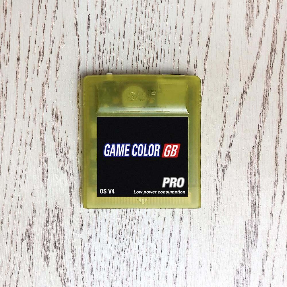 Game Console Accessories Diy Edgbs 700 In 1 Pro Version Video Card Cartridge For Gameboy Color Gb Gbc Game Console Everdrive Pro yellow 2