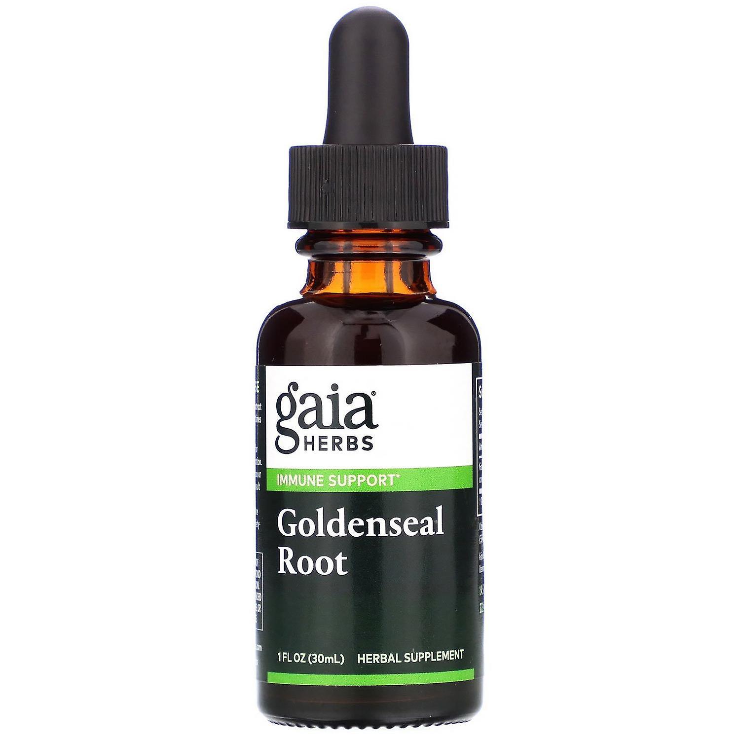 Gaia Herbs, Goldenseal Root, 1 fl oz (30 ml)