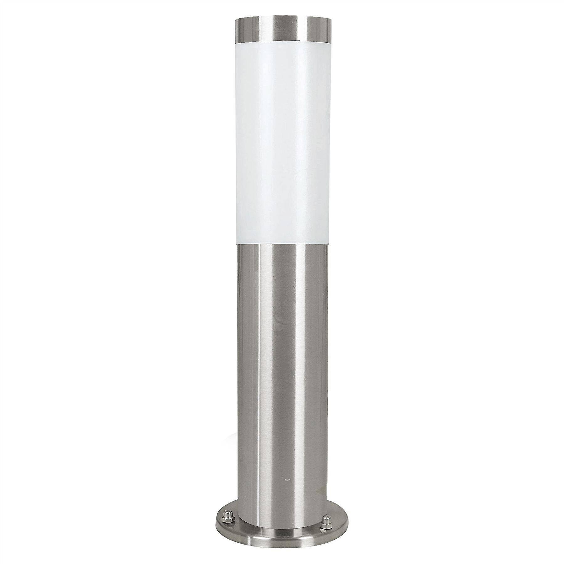 Eglo Lighting Helsinki 1 Light Outdoor Bollard Light Stainless Steel IP44, E27