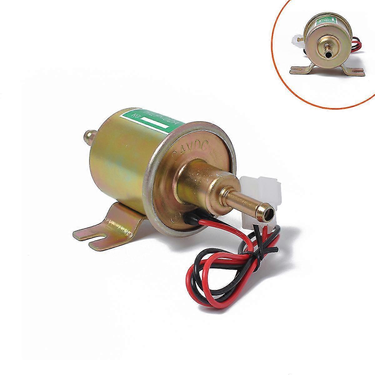 Zhiyi Universal 24v Diesel Gasoline Electric Fuel Pump Hep-02a Hep02a Low Pressure Oem # Hep-02a Universal 24v Electric Fuel Pump