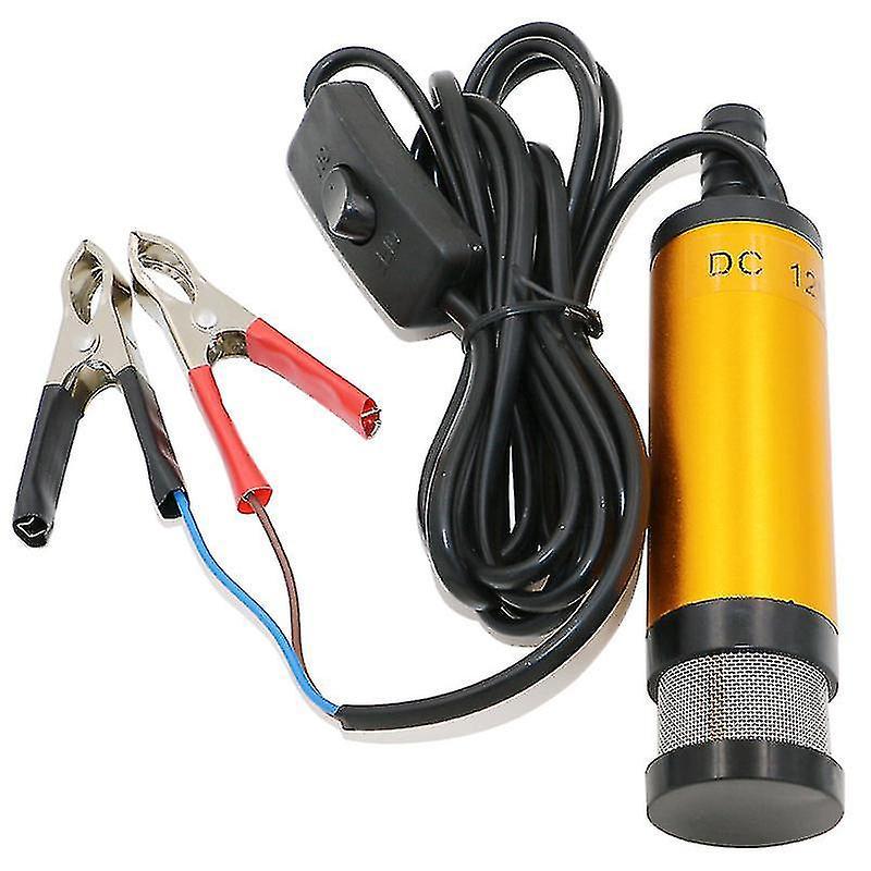 Ddyyhe 12v Submersible Pump For Pumping Diesel Water 38mm Water Oil Diesel Fuel Transfer Pump