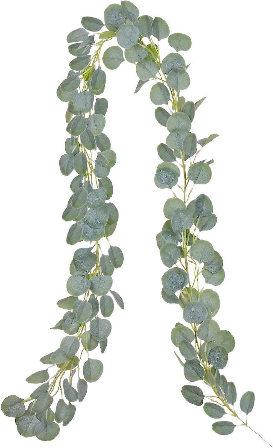 Yeye Artificial Eucalyptus Garland Plant, Eucalyptus Leaves Decoration Garland Wedding Eucalyptus Wreath