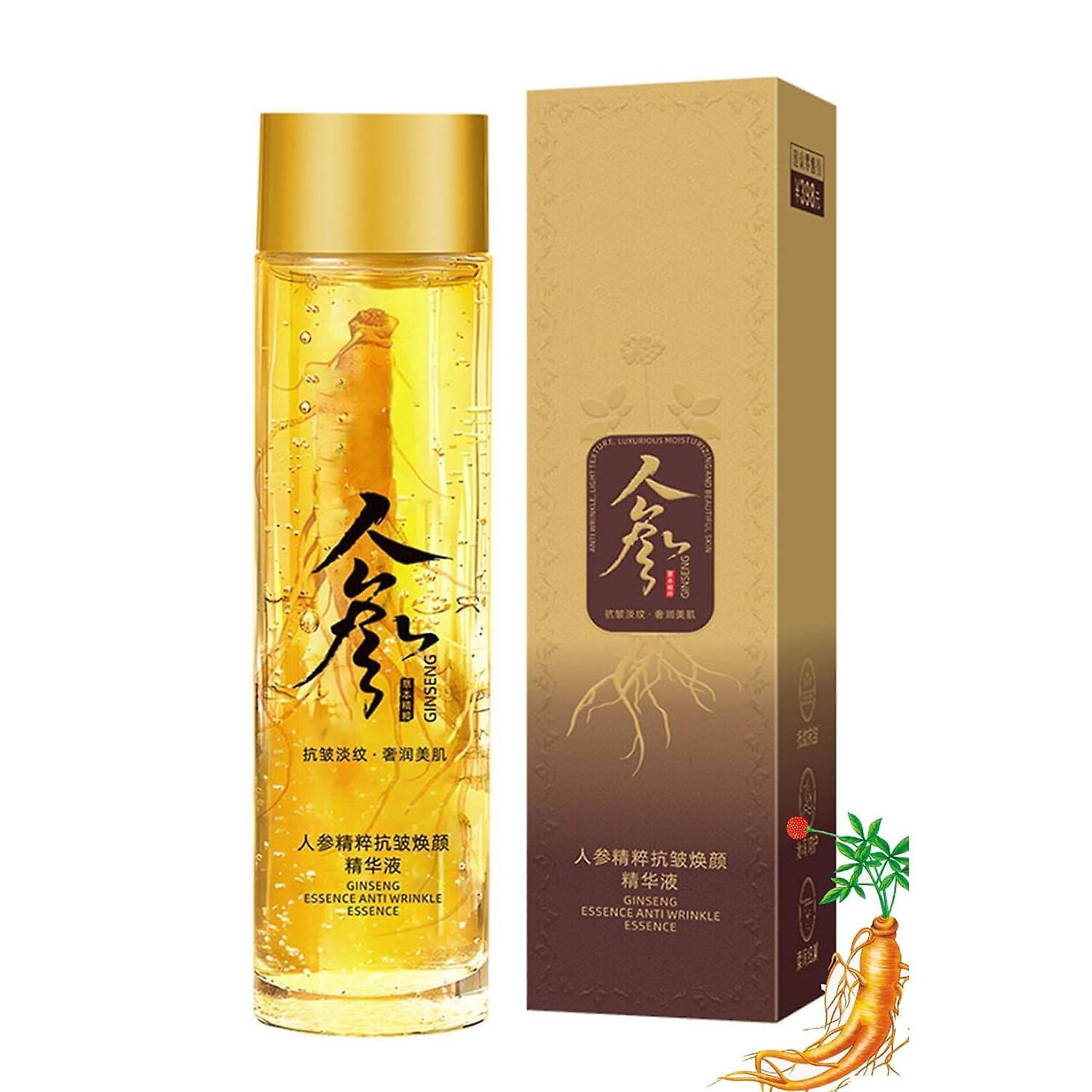 Menghui Ginseng Polypeptide Anti-Ageing Essence, Gold Ginseng Anti Wrinkle Face Serum, Ginseng Anti Wrinkle Essence, Ginseng Essential Oil Reduce F...