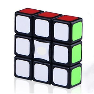 Slowmoose 1x3x3 Square, Professional Puzzle Cube-anti Stress black