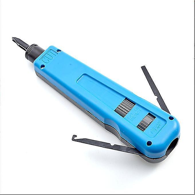 Tianzun Professional Punch Down Tool, Network Wire Telecom Phone Cable Socket Impact Terminal Insertion Tools