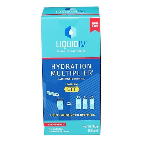 Liquid I.V Hydration Multiplier Strawberry, 5.65 Oz (Pack Of 1)