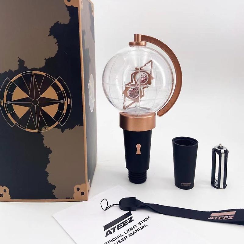 Htclv Kpops Ateez Lightstick Ver.2 Ver.1 Globe Concert Hand Lamp Collection Party Flash Fluorescent Toys Gift For Fans