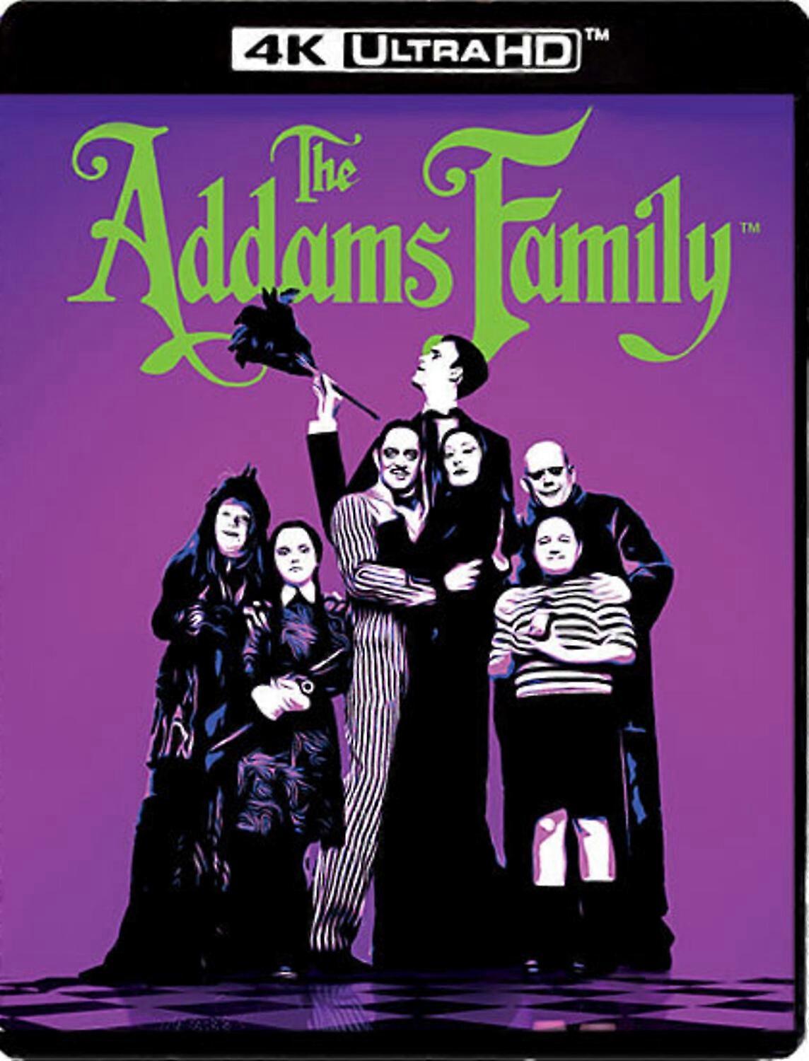 The Addams Family (Steelbook)  [ULTRA HD BLU-RAY REGION: A USA] Steelbook, Subtitled, Widescreen, Ac-3/Dolby Digital, Digital Copy, Dolby, Dubbed U...