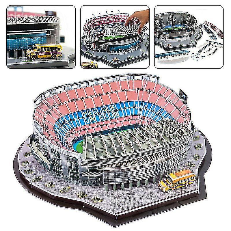 DUQI Barcelona Camp Nou Stadium 3d Puzzle Football Club Jigsaw Model Spain Boxed