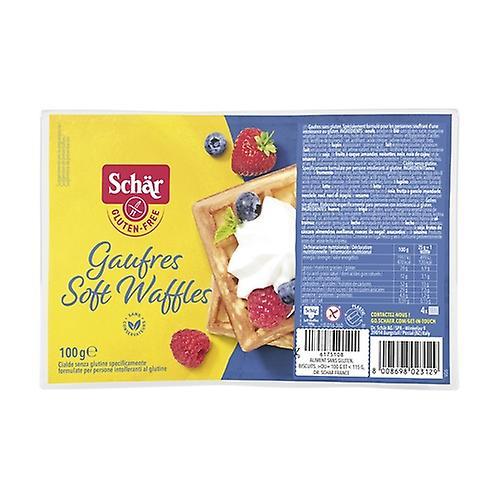 Schär Gluten free waffles 4 units of 25g