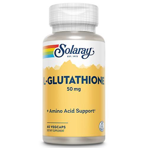 Solaray L-Glutathione, 50 mg, 60 Caps (Pack of 1)