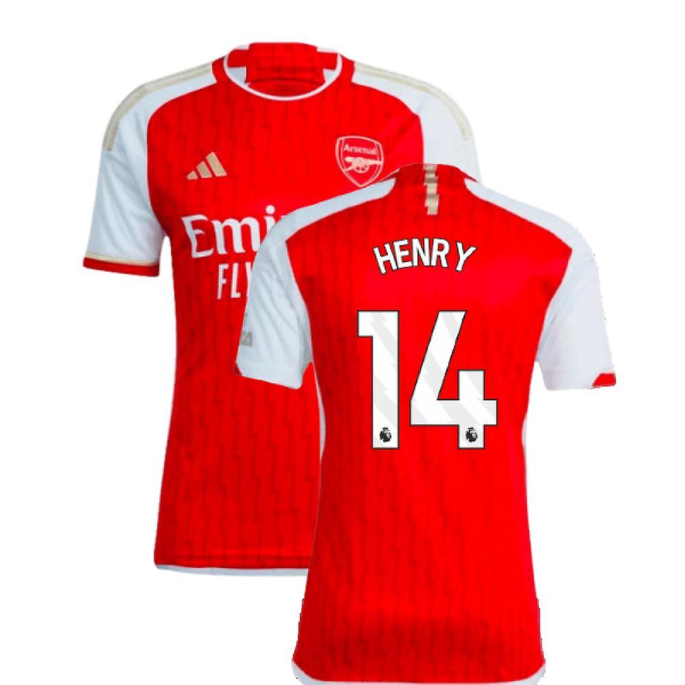 Adidas 2023-2024 Arsenal Home Shirt (Henry 14) Red XXL 46-48 inch Chest