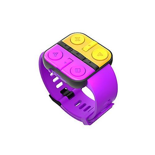 Funspace Iine Dance Watch Game Handle For Nintendo Switch Purple Yellow L402