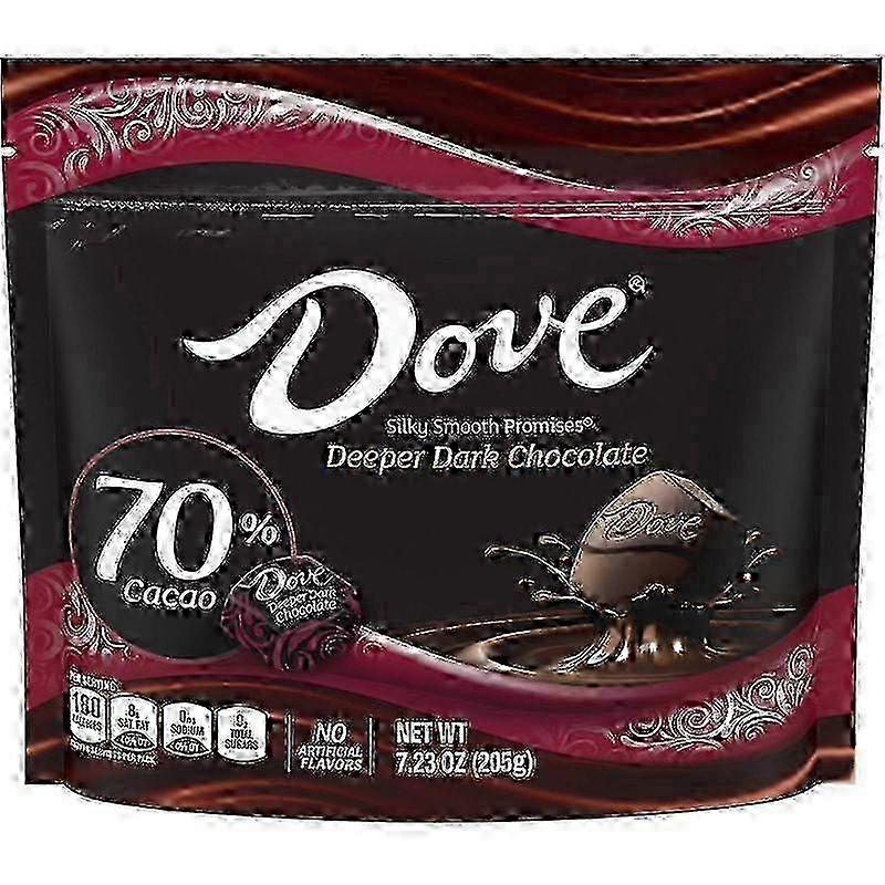 Dove Chocolate Dove Promises Extra Dark Chocolate 70% Cacao, 7.23 Oz