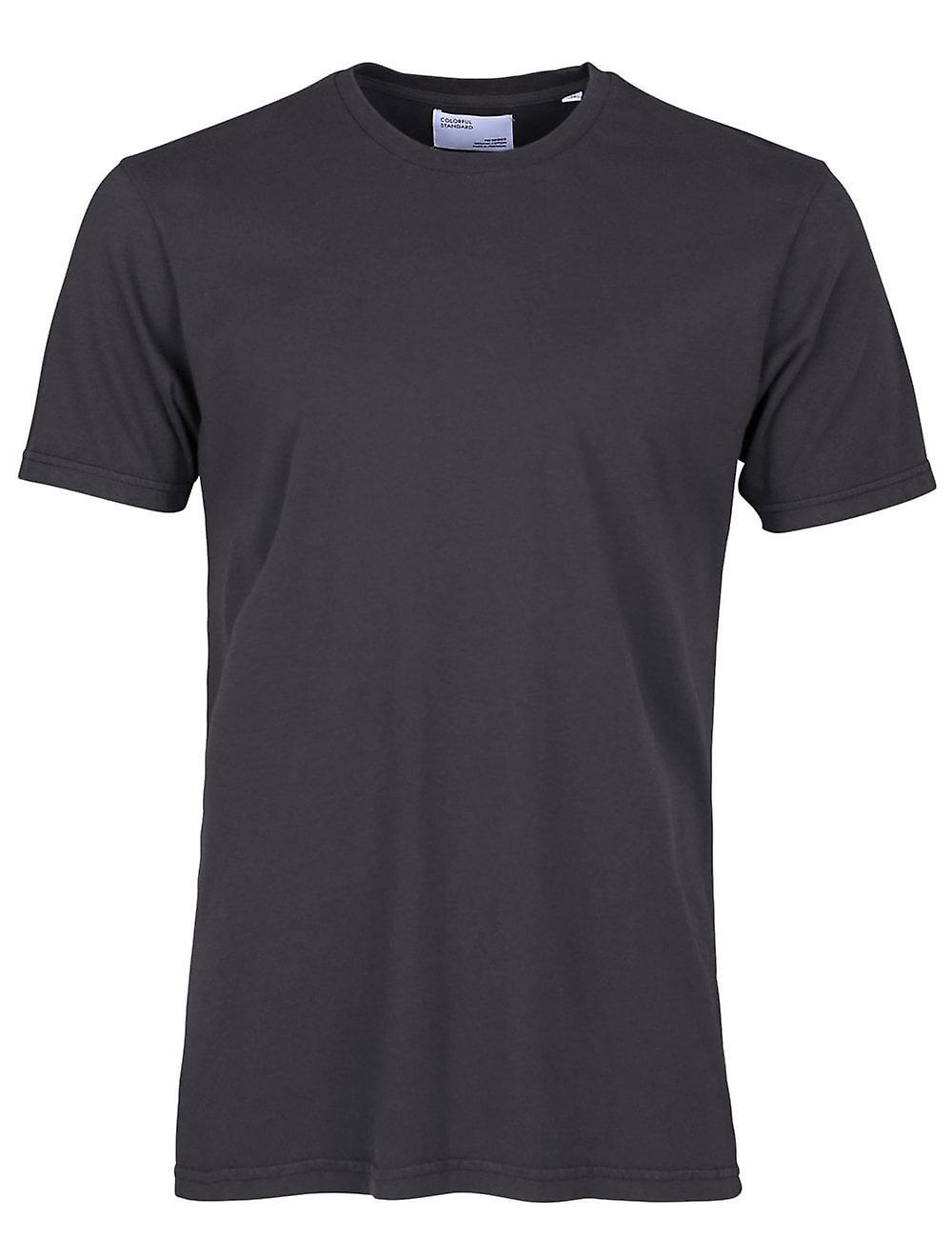 Men's Colorful Standard Organic Cotton Tee - Lava Grey Medium