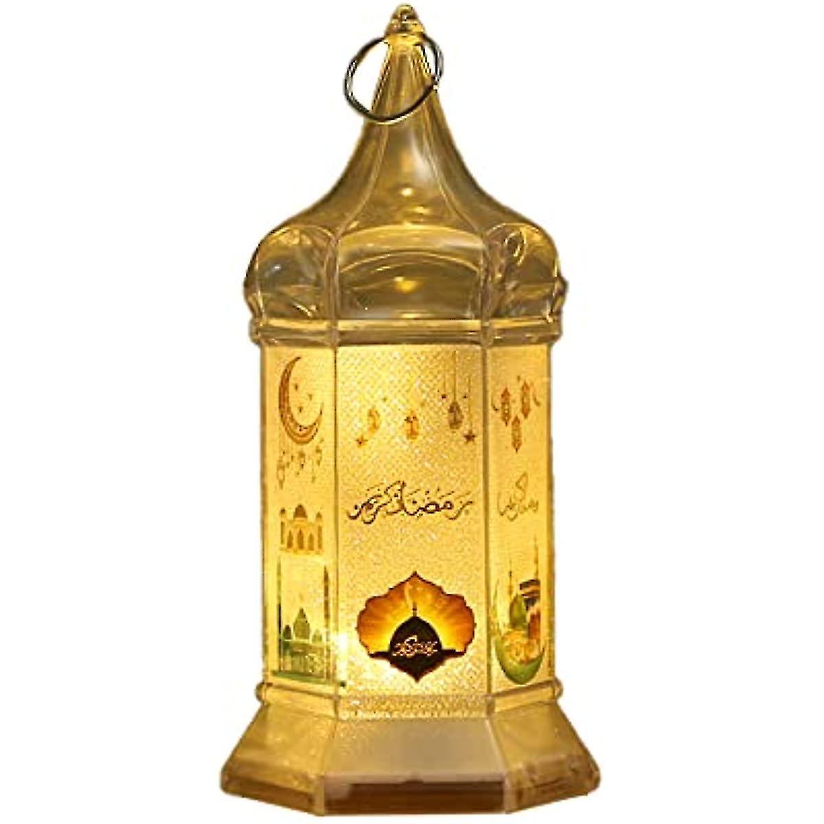 Tianzun Ramadan Lantern Lights, Ramadan Table Light, Ramadan Decorations For Home, Ramadan Gifts For Kids, Eid Dcor 1Pcs