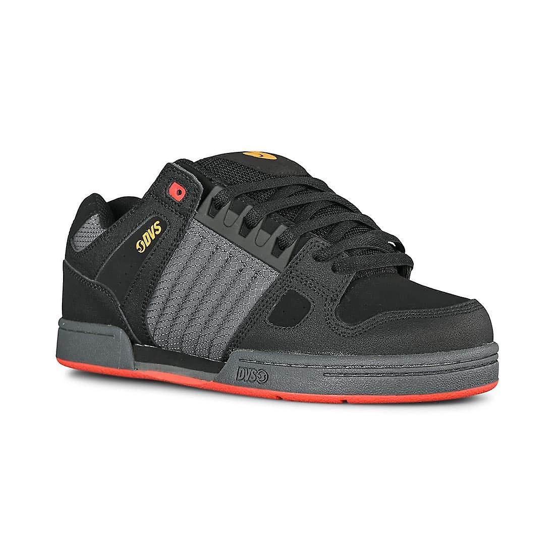 DVS Celsius Skate Shoes - Black/Fiery Red/Yellow UK 8 / EU 42.5