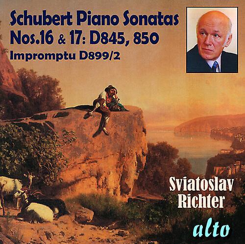 Alto Sviatoslav Richter - Schubert: Piano Sonatas Nos. 16 & 17, Impromptu No. 2  [COMPACT DISCS] USA import