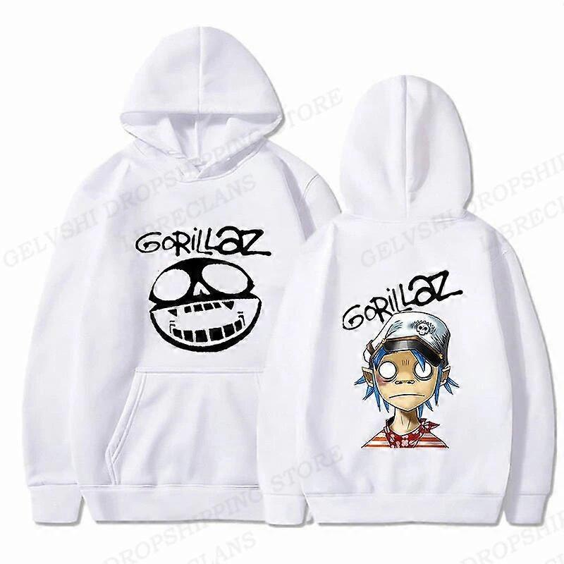 Hikig Rock Band Gorillaz Hoodie Men Fashion Hoodie Kids Hip Hop Hoodies Boy Coats Women Sweatshirts Punk Hoodies y2k Clothes 2DF5062934 S