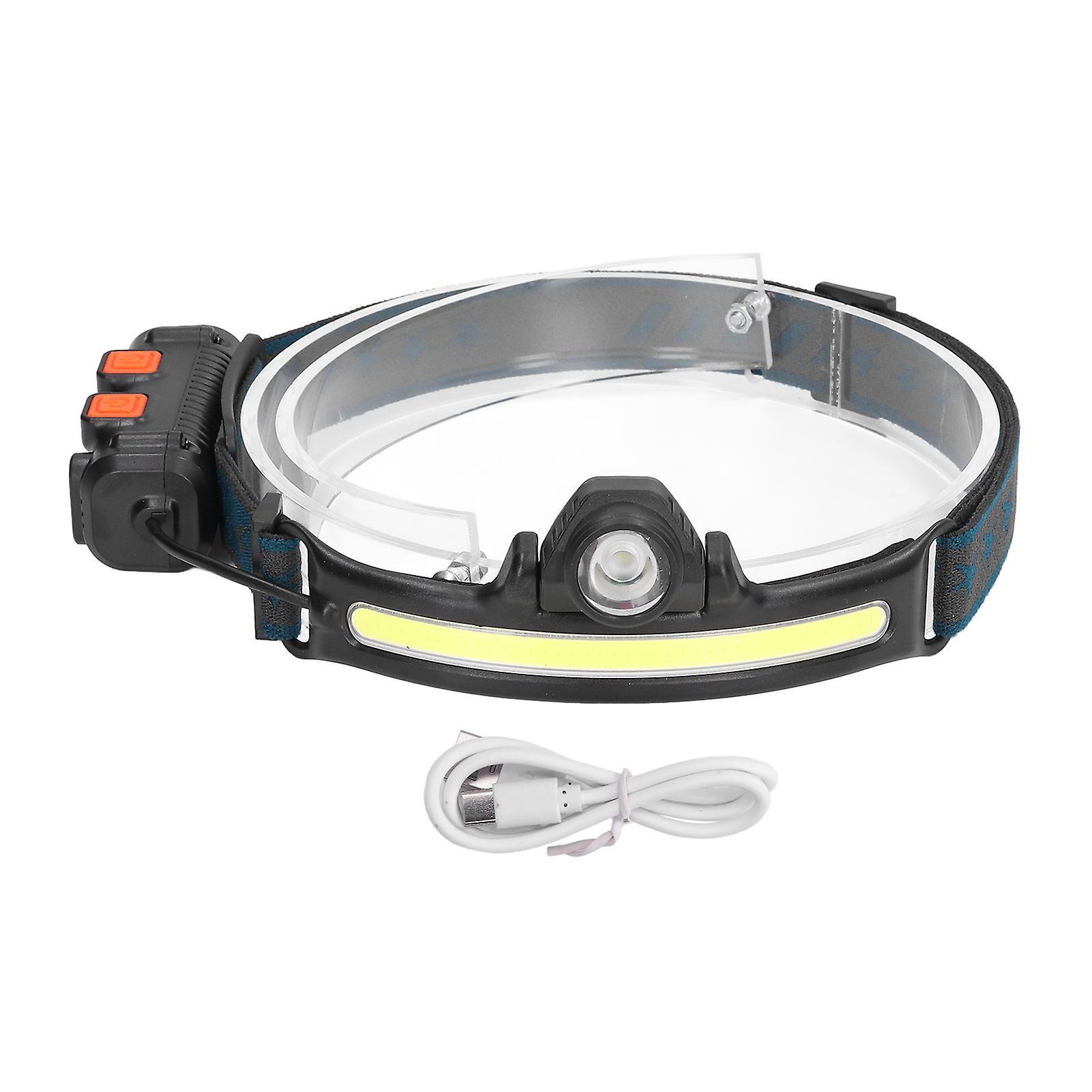 Rechargeable LED Headlamp Rechargeable XPG COB LED Headlamp for Outdoor Activities with Built-in Battery