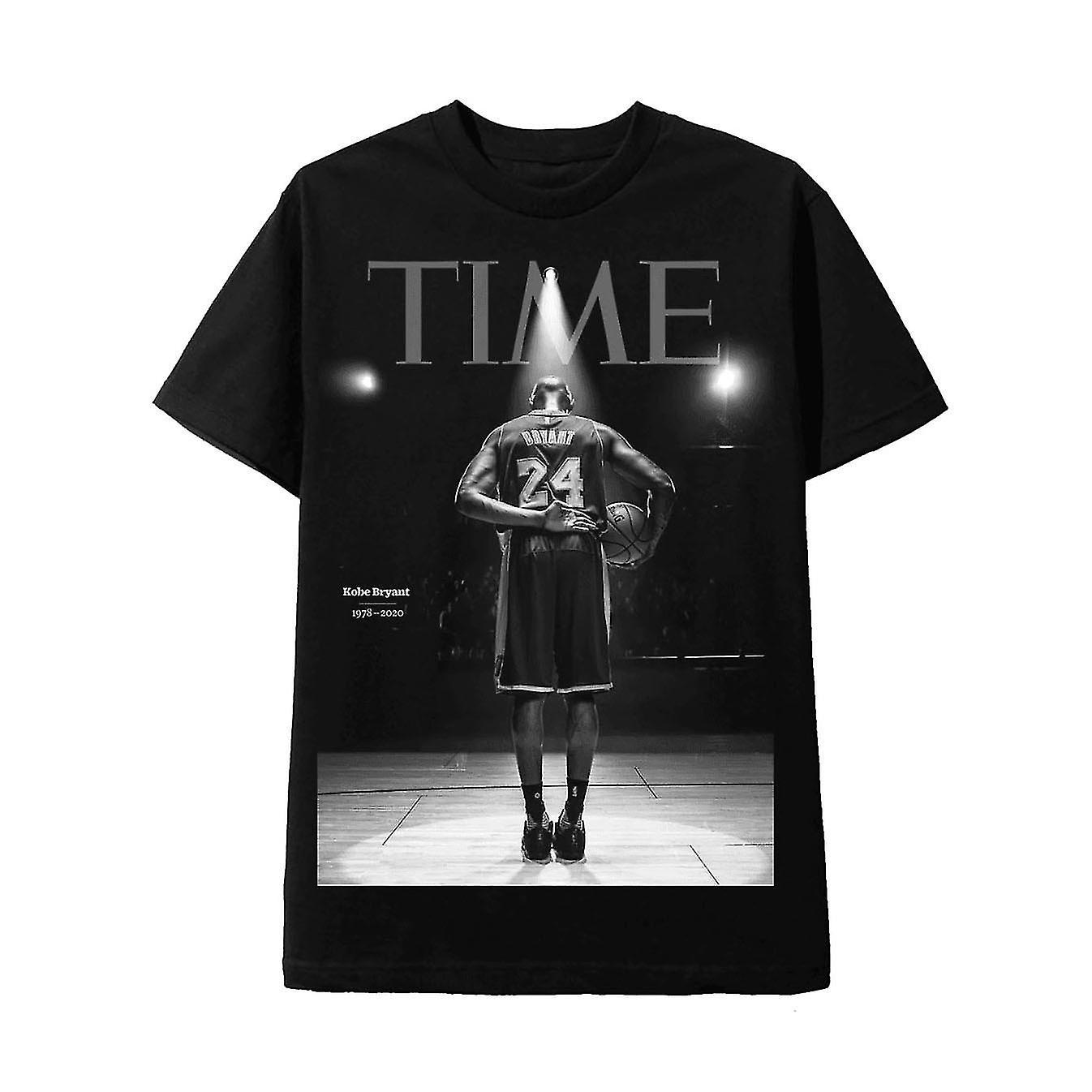 Gildan Black Tee Shirt Time Magasine Cover Kobe Bryant S