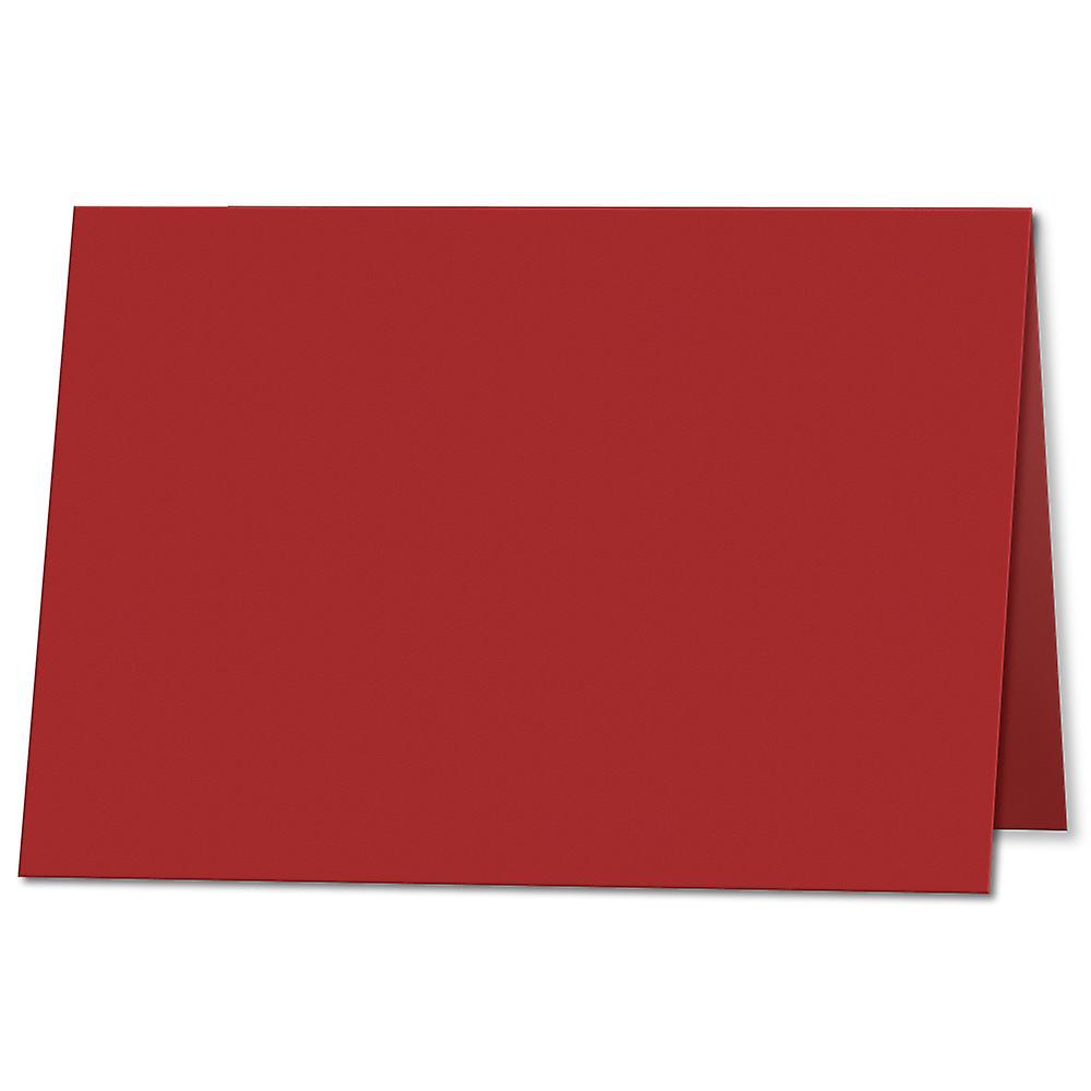 ColorSono Chilli Red. 105mm x 148mm. A7 (Long Edge). 235gsm Folded Card Blank. 100