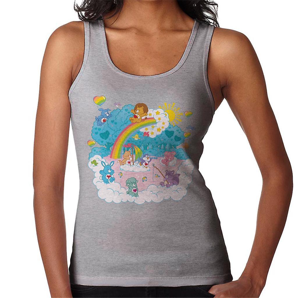 Care Bears Cousins Rainbow Lake Women's Vest Heather Grey XX-Large