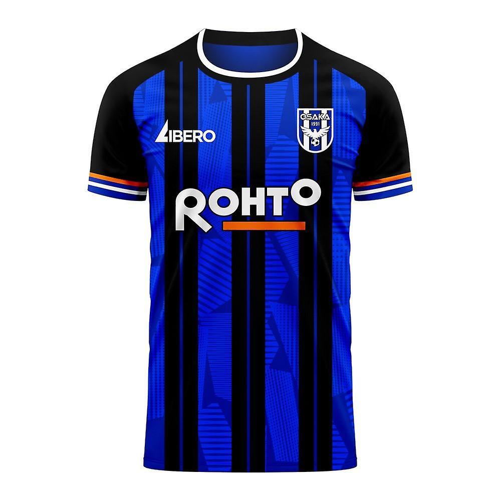 Libero Sportswear Gamba Osaka 2024-2025 Home Concept Football Kit (Libero) - Kids Blue XLB