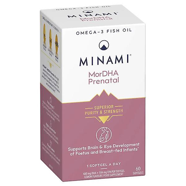 Minami Nutrition Minami MorDHA Prenatal, 60 Caps