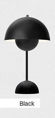 Atuto Nordic Creative Net Red Flower Bud Table Lamp Living Room Bedroom Bedside Study Atmosphere Lamp Room Home Decor Led Desk Light Black