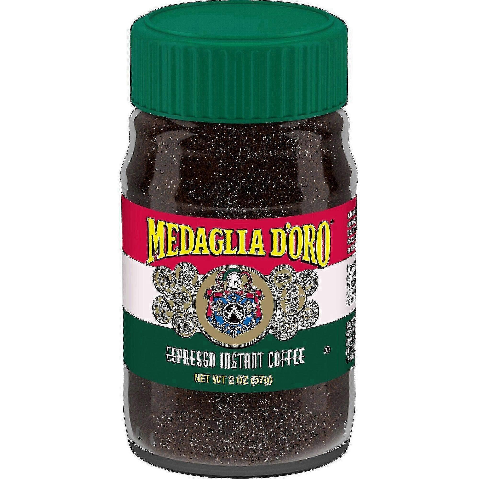 Medaglia D Oro Medaglia D'oro Espresso Instant Dark Roast Coffee, 2 Oz