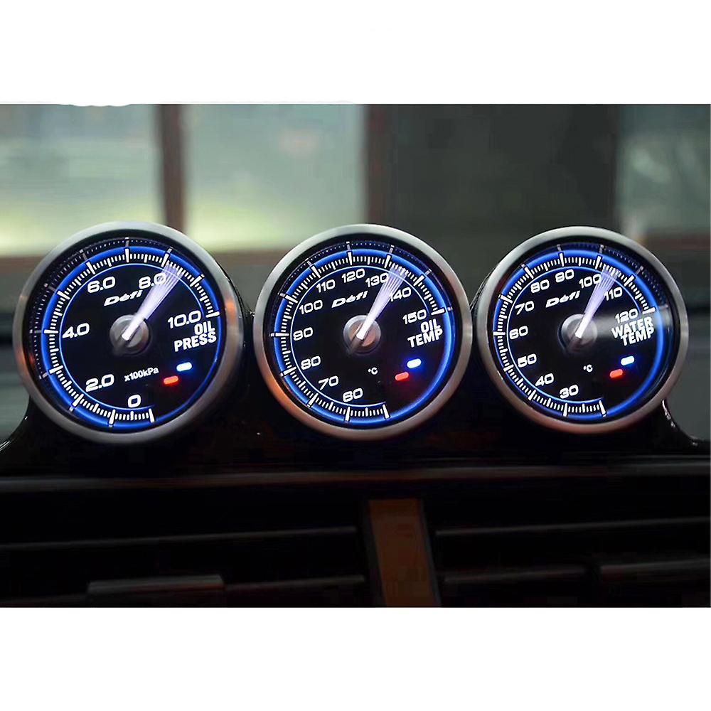 Gauges Def* C2 60mm Car Gauge Turbo-gauge Water Temperature Oil Pressure Oil Temp Vacuum Tachometer Meter 60 Mm With Sensor 7 Colors water temp