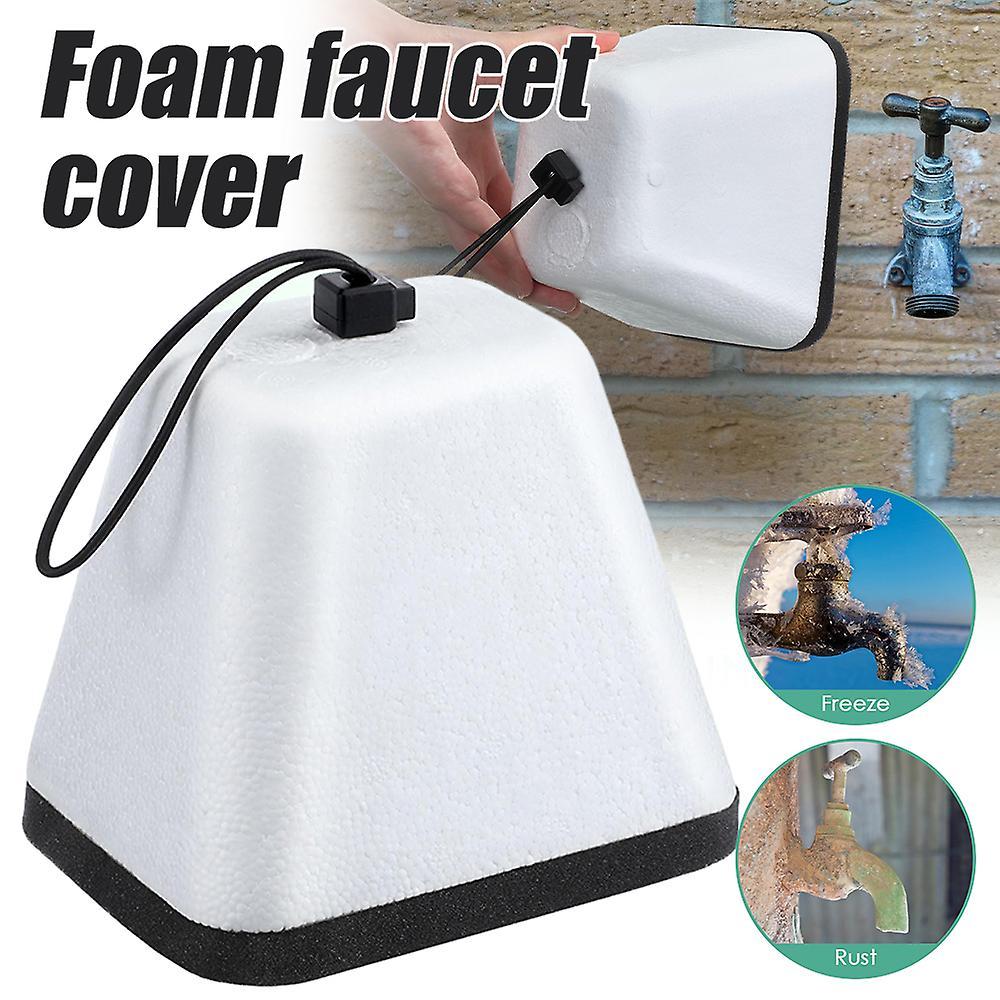 Waytogo Outdoor Yard Foam Faucet Cover For Winter, Anti Freeze Proof Outdoor Faucet Cover,prevent Winter Freeze And Cold Weather Insulation