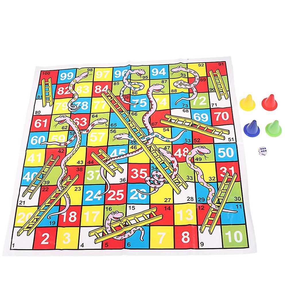 Waytogo Snakes And Ladders Board Game Gift Learn Weather With Legend, Sustainable 2-4 Players, Ages 3 & Up