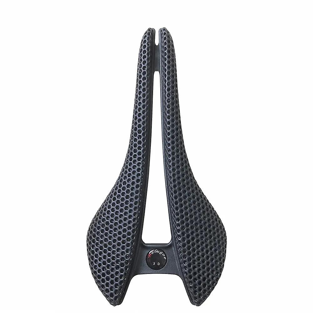 Bicycle Saddles Balogue Bicycle 3d Printing Saddle Cr-mo Steel Round Rails Ultra-light Hollow Comfortable Road Bike Mtb Honeycomb Cushion 3D-5