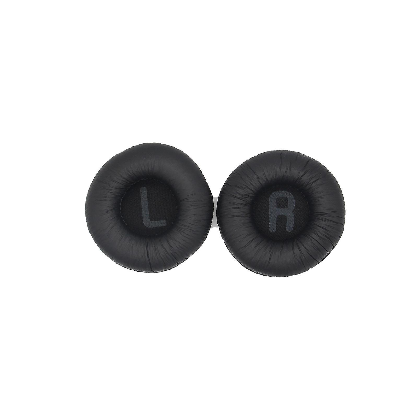 Fruushop Replacement Foam Ear Pads For JBL-Tune600 T500BT T450 Pillow Cushion Cover 70mm Black