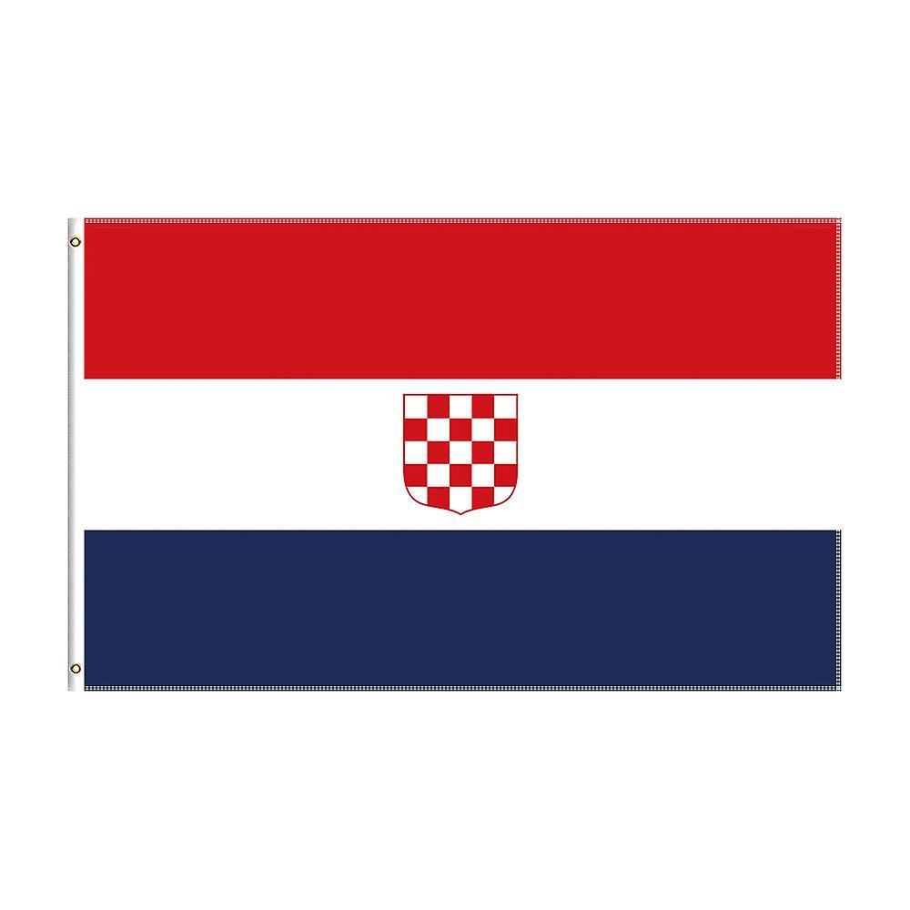 Bicaco 3x5 Ft Croatia 1941-1945 Flag Polyester Printed Historical Banner For Decor 120x180cm 1990-148