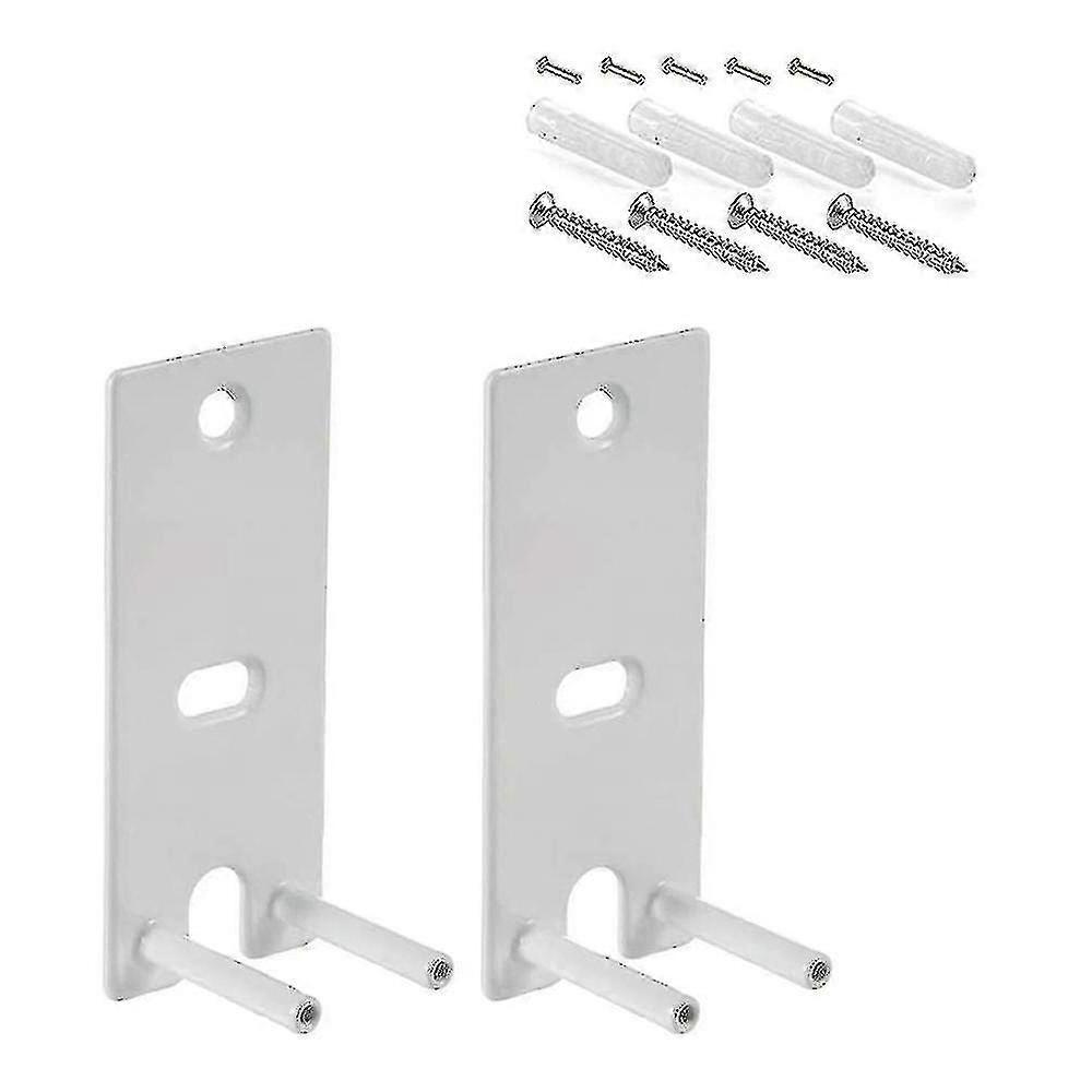 Snniv 1 Pair Of Wall Mount Bracket For Omnijewel Lifestyle 650 System,white